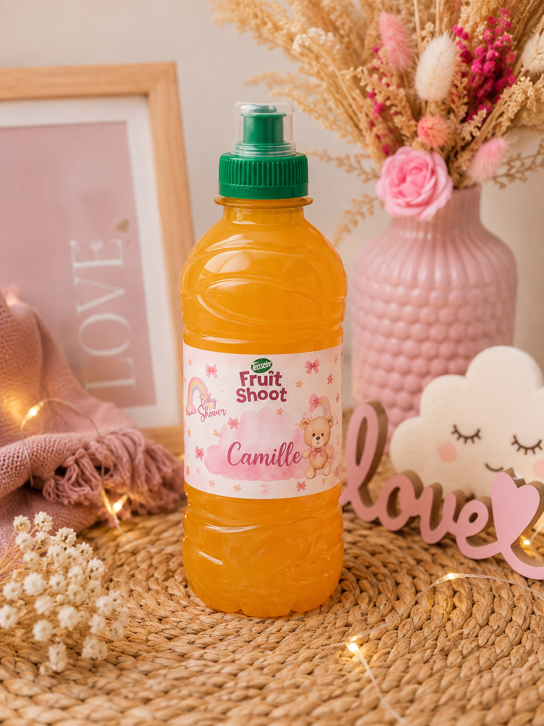 Fruit Shoot personnalisé • Étiquettes seules ou boissons incluses
